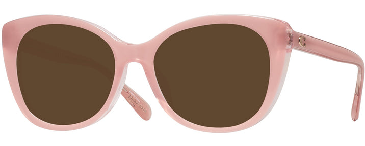 Cat Eye Milky Pink/transparent Pink Coach 8365U Progressive Reading Sunglasses View #1
