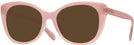 Cat Eye Milky Pink/transparent Pink Coach 8365U Progressive Reading Sunglasses View #1