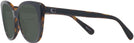 Cat Eye Black/dark Tortoise Coach 8365U Bifocal Reading Sunglasses View #3