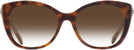 Cat Eye Tortoise/transparent Beige Coach 8365U w/ Gradient Bifocal Reading Sunglasses View #2