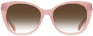 Cat Eye Milky Pink/transparent Pink Coach 8365U w/ Gradient Bifocal Reading Sunglasses View #2