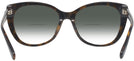 Cat Eye Black/dark Tortoise Coach 8365U w/ Gradient Bifocal Reading Sunglasses View #4