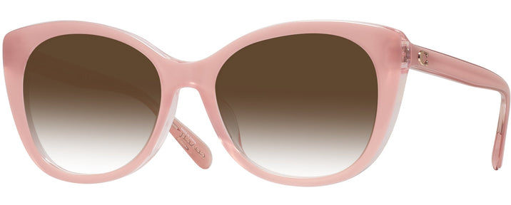 Cat Eye Milky Pink/transparent Pink Coach 8365U w/ Gradient Progressive Reading Sunglasses View #1
