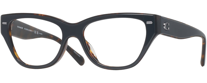  Black/dark Tortoise Coach 8370U Single Vision Full Frame View #1