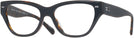 Cat Eye Black/dark Tortoise Coach 8370U Progressive No Line Bifocal View #1