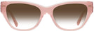 Cat Eye Milky Pink/transparent Pink Coach 8370U Sunglasses View #2