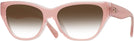 Cat Eye Milky Pink/transparent Pink Coach 8370U Sunglasses View #1