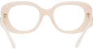 Oversized,Round Milky Cloud Coach 8391U Single Vision Full Frame View #4