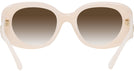 Oversized,Round Milky Cloud Coach 8391U w/ Gradient Progressive Reading Sunglasses View #4