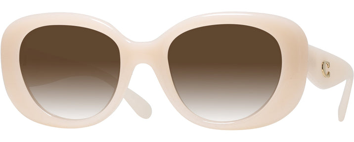 Oversized,Round Milky Cloud Coach 8391U w/ Gradient Progressive Reading Sunglasses View #1