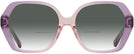 Square Amethyst/pink Gradient Coach 8404U w/ Gradient Bifocal Reading Sunglasses View #2
