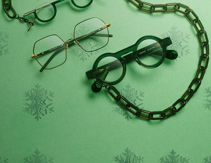 Fashion Trendy Large Frame Reading Glasses Women Vintage Square Green  Leopard Eyeglasses Anti-Blue Ray Optical Computer Glasses