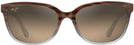 Cat Eye Sandstone W/ Blue/HCL Lens Maui Jim Honi 758 View #2