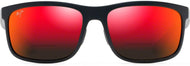 Matte Black/hawaii Lava Lens #2
