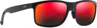 Matte Black/hawaii Lava Lens #1