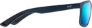 Rectangle Matte Blue/blue Hawaii Lens Maui Jim Huelo 449 Bifocal Reading View #3