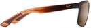 Rectangle Trans Rootbeer/hcl Bronze Maui Jim Huelo 449 Bifocal Reading View #3