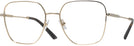 Oversized,Square Pale Gold Jimmy Choo 2001B Progressive No-Lines View #1