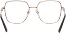 Oversized,Square Rose Gold Jimmy Choo 2001B Progressive No-Lines View #4