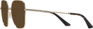 Oversized,Square Pale Gold Jimmy Choo 2001B Progressive Reading Sunglasses View #3