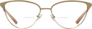 Cat Eye Pale Gold Jimmy Choo 2002 Bifocal View #2