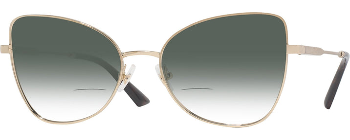 Butterfly Pale Gold Jimmy Choo 2006 w/ Gradient Bifocal Reading Sunglasses View #1