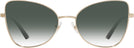 Butterfly Pale Gold Jimmy Choo 2006 w/ Gradient Progressive Reading Sunglasses View #2