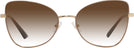 Butterfly Pale Gold/biscuit Jimmy Choo 2006 w/ Gradient Progressive Reading Sunglasses View #2