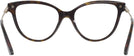 Cat Eye Havana Jimmy Choo 3001B Single Vision Full Frame View #4