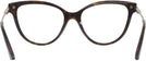 Cat Eye Havana Jimmy Choo 3001B Progressive No-Lines View #4