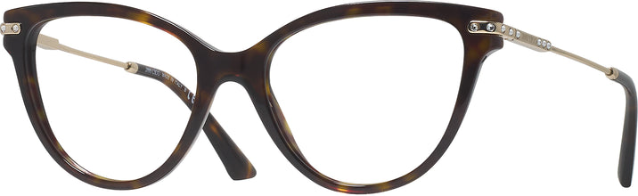 Cat Eye Havana Jimmy Choo 3001B Computer Style Progressive View #1