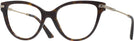 Cat Eye Havana Jimmy Choo 3001B Progressive No-Lines View #1