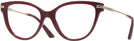 Cat Eye Red Jimmy Choo 3001B Computer Style Progressive View #1