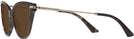 Cat Eye Havana Jimmy Choo 3001B Progressive Reading Sunglasses View #3