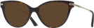 Cat Eye Havana Jimmy Choo 3001B Progressive Reading Sunglasses View #1