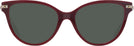 Cat Eye Red Jimmy Choo 3001B Progressive Reading Sunglasses View #2