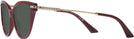 Cat Eye Red Jimmy Choo 3001B Progressive Reading Sunglasses View #3