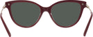 Cat Eye Red Jimmy Choo 3001B Progressive Reading Sunglasses View #4