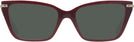 Cat Eye Red Jimmy Choo 3002B Progressive Reading Sunglasses View #2