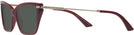 Cat Eye Red Jimmy Choo 3002B Progressive Reading Sunglasses View #3