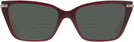 Cat Eye Red Jimmy Choo 3002B Bifocal Reading Sunglasses View #2