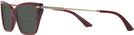 Cat Eye Red Jimmy Choo 3002B Bifocal Reading Sunglasses View #3