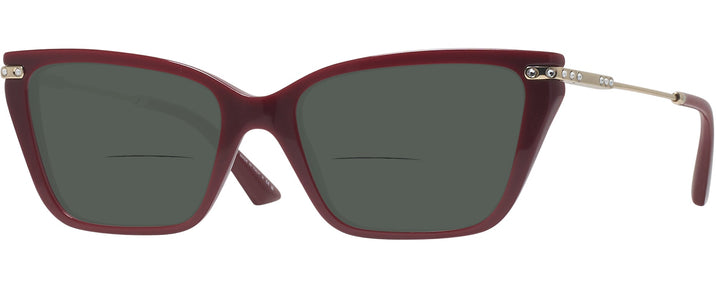 Cat Eye Red Jimmy Choo 3002B Bifocal Reading Sunglasses View #1