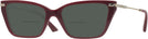 Cat Eye Red Jimmy Choo 3002B Bifocal Reading Sunglasses View #1
