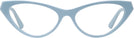 Cat Eye Blue Jimmy Choo 3005 Single Vision Full Frame View #2