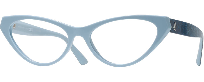 Cat Eye Blue Jimmy Choo 3005 Single Vision Full Frame View #1