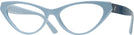 Cat Eye Blue Jimmy Choo 3005 Single Vision Full Frame View #1