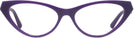 Cat Eye Violet Jimmy Choo 3005 Single Vision Full Frame View #2