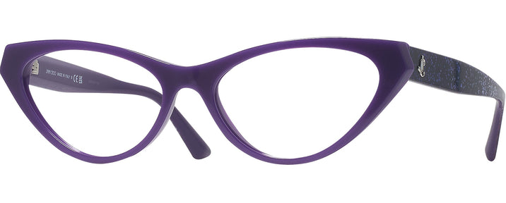 Cat Eye Violet Jimmy Choo 3005 Single Vision Full Frame View #1