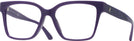 Square Violet Jimmy Choo 3006U Single Vision Full Frame View #1